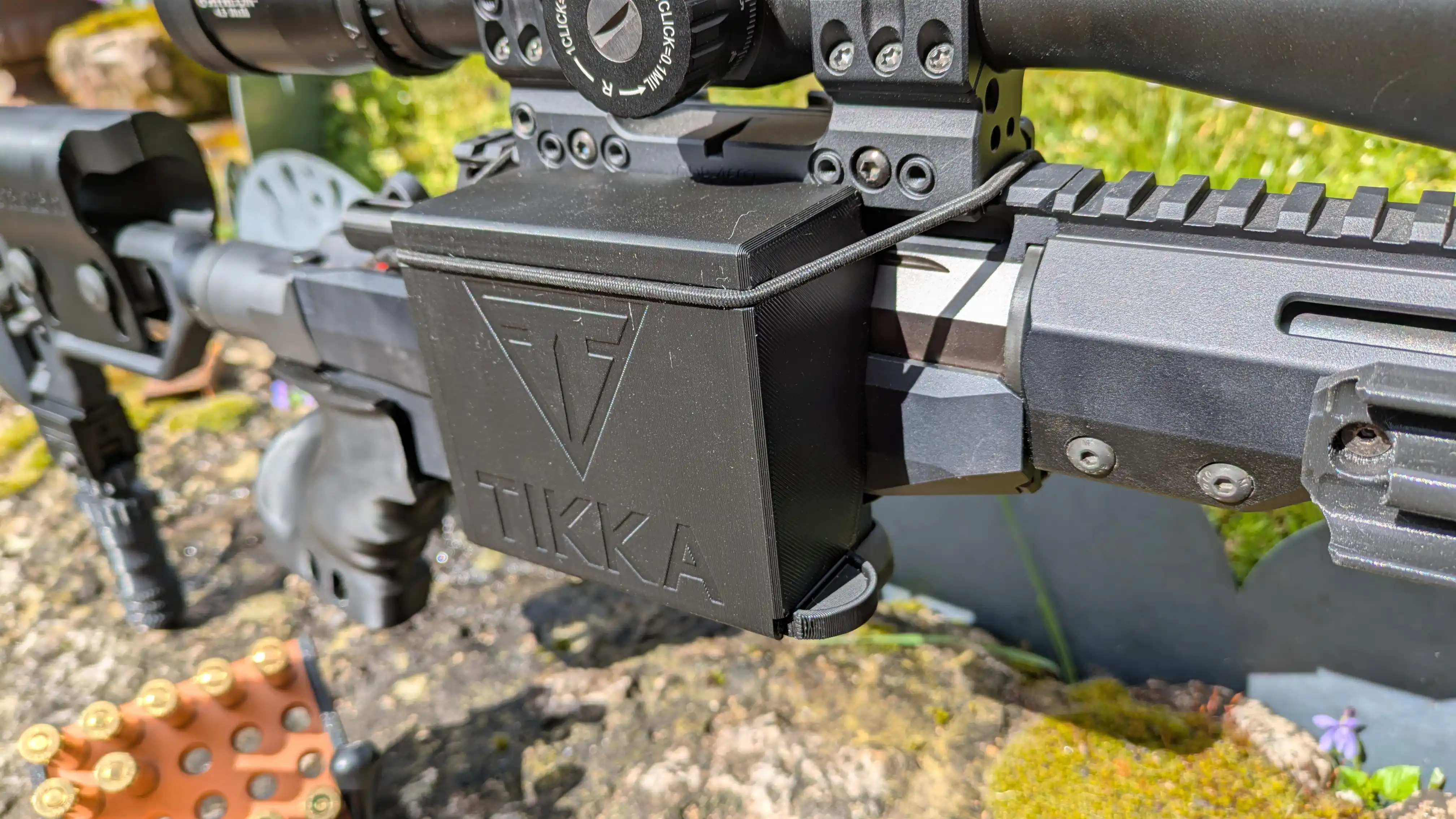 Photo : Récupérateur d’étuis (Brass Catcher)