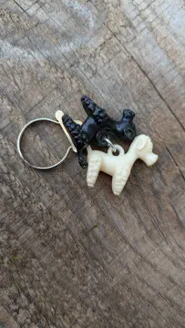 Porte-clés Whisky Black & White