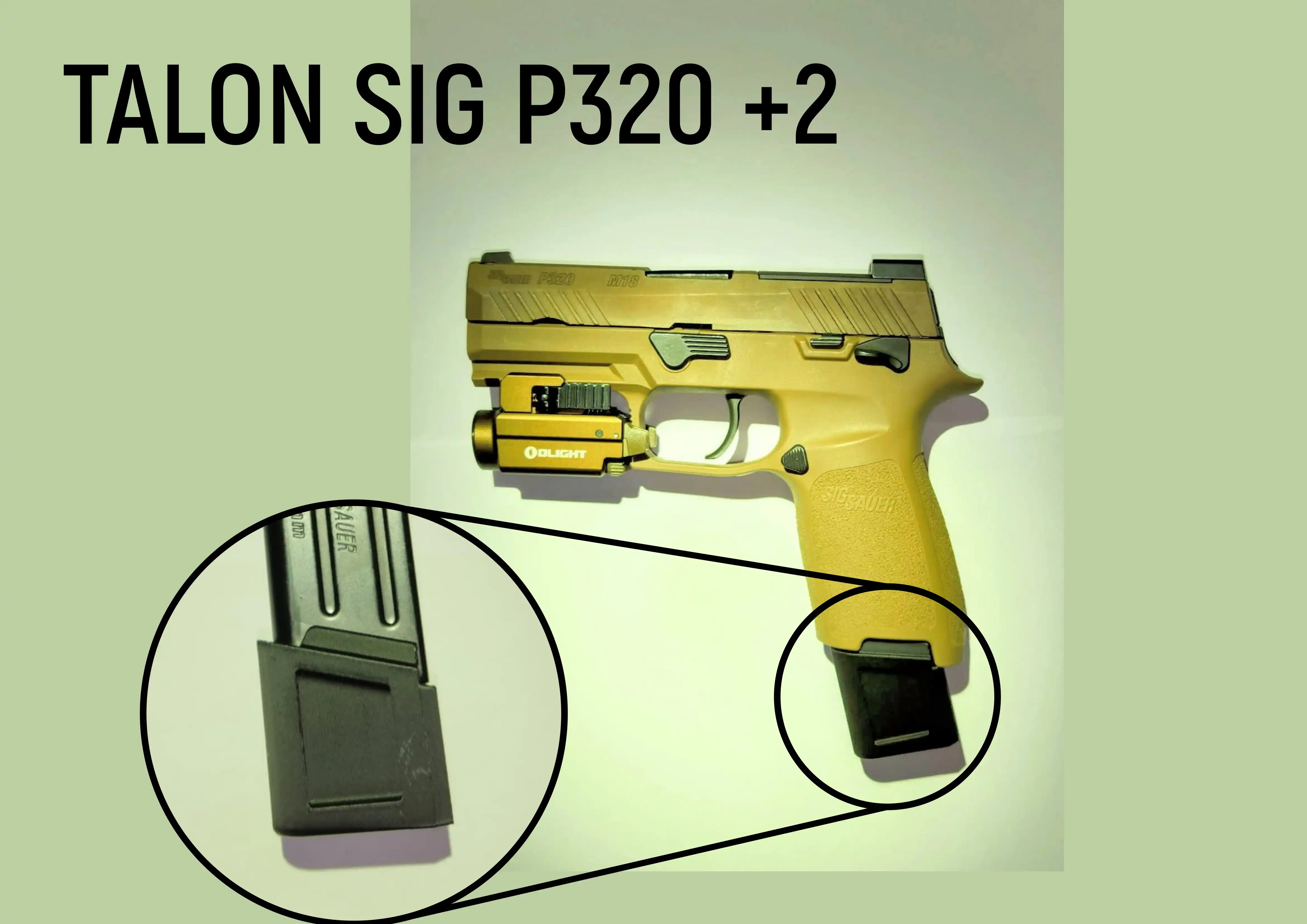 Talon de chargeur SIG P320