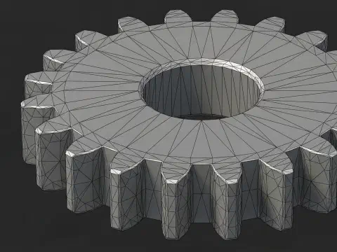 Fichier mesh polygonal